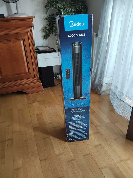 ventilator vertical cu telecomanda 500W
