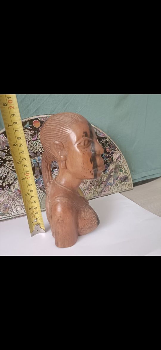 Statueta femeie african 20 cm H !