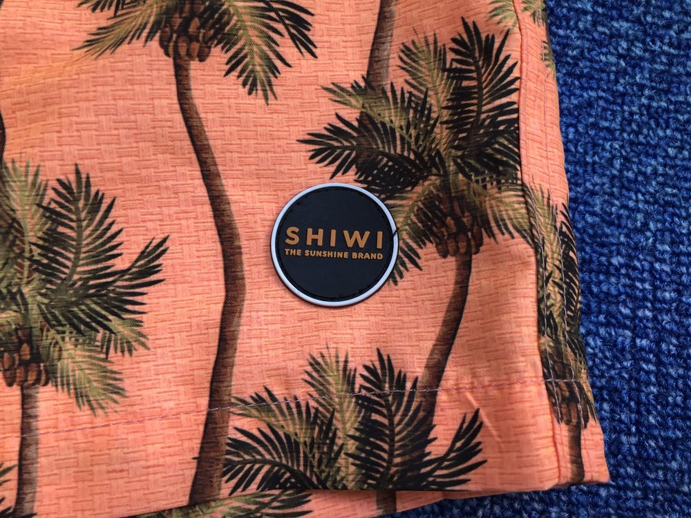 НОВИ Shiwi Swimshorts Palm Trees мъжки плажни/плувни шорти - L и XL