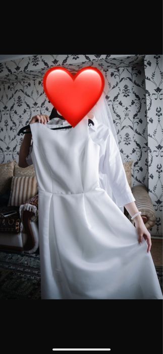 Продам свадебное платье размер S 42