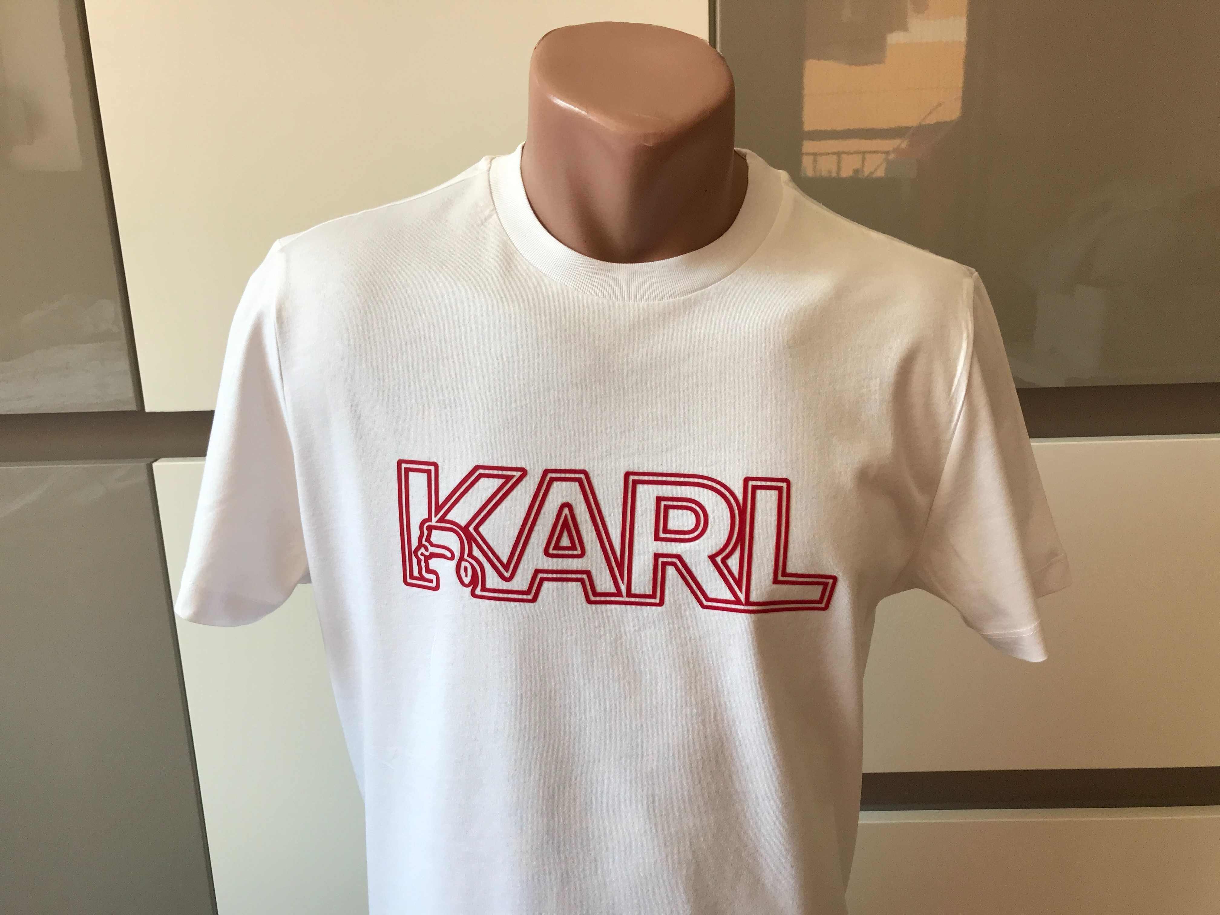 Оригинална KARL LAGERFELD тениска , KARL style, размери: XL и XXL