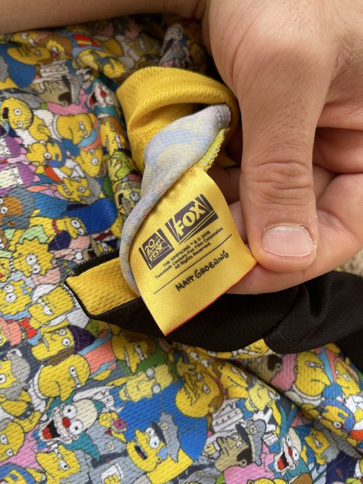 The Simpsons тениска за колоездене