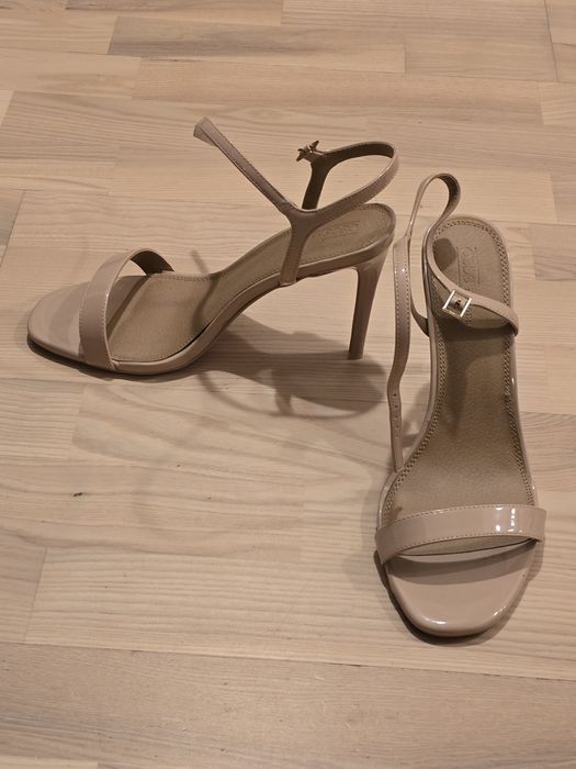 Sandale nude Wide Fit Nr.43