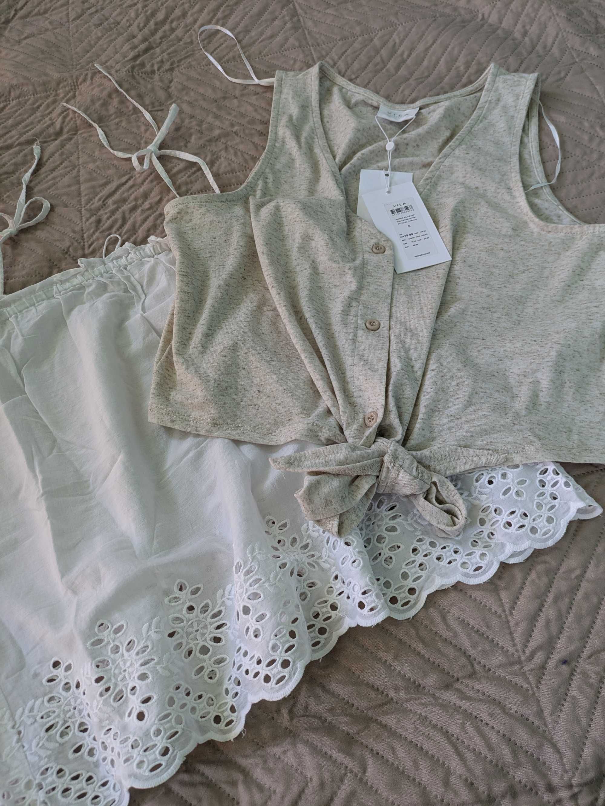 РАЗПРОДАЖБА 12лв Нов топ Only Vila Zara  Mango пайети