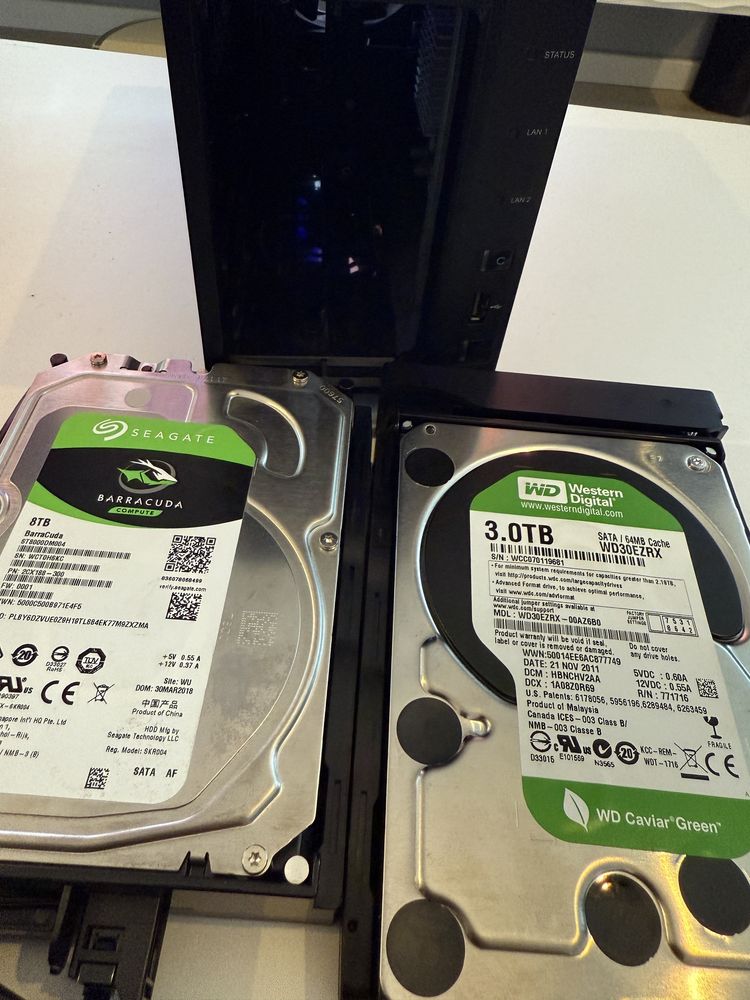 Vand Synology Nas DS214+ Storage 10TB