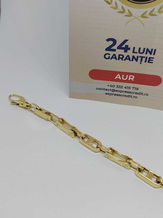 Bratara aur 14k 12.38g (33647/30 Pacurari 2) Garantie 2 ani!