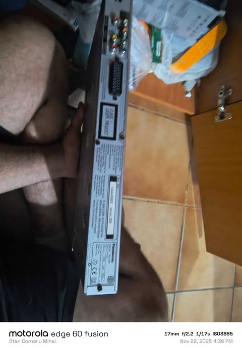 DVD / CD Player Panasonic S29 + Telecomandă Originală - Stare Bună