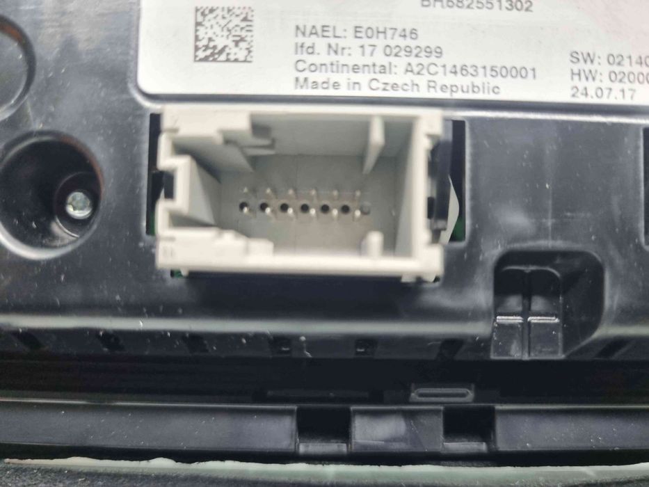 Panou comanda clima Bmw X3 (F25) [Fabr 2010-2017] 6825513-02