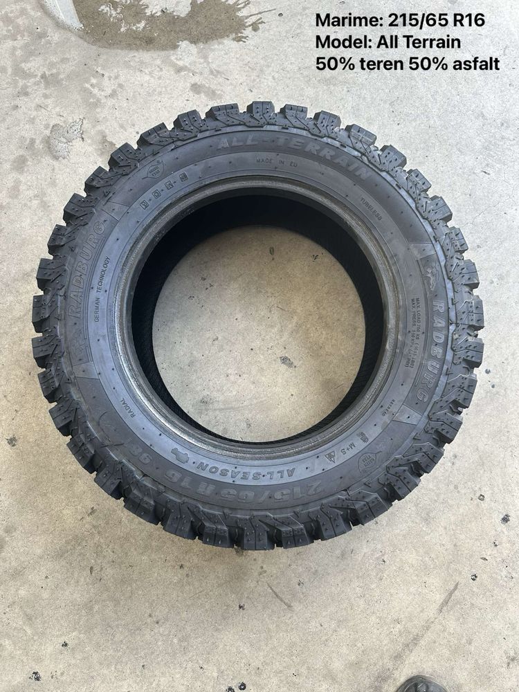 -20%FABRICA ANVELOPE 4x4 215/65 16 garantie 3 ani nerulate all terrain