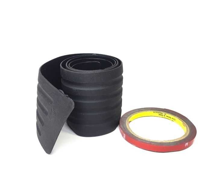 Гумена Декорация За Багажник, Броня, Черна, 90 см.