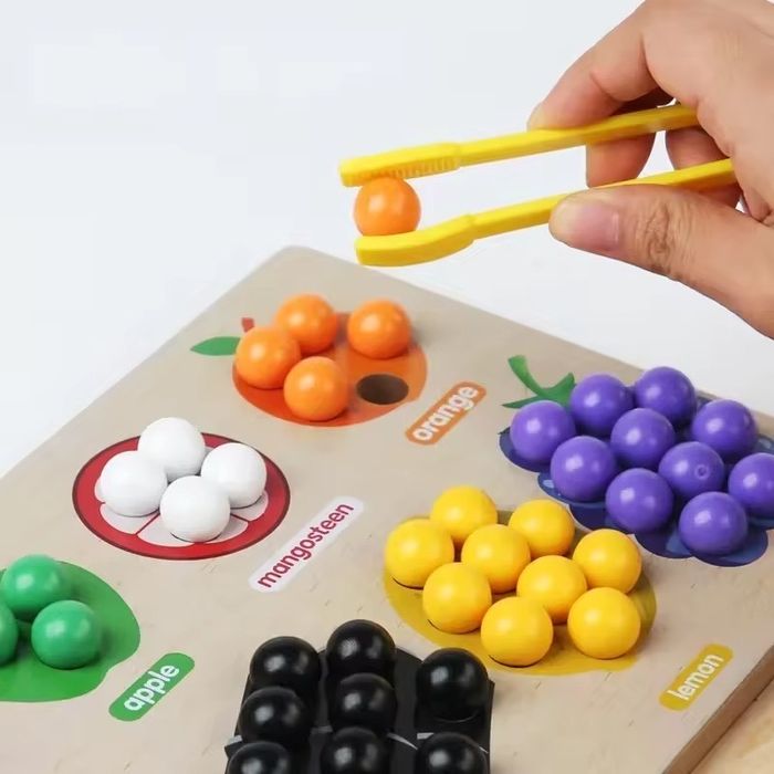 Jucarie cu bile ideala pentru a invata sa numere