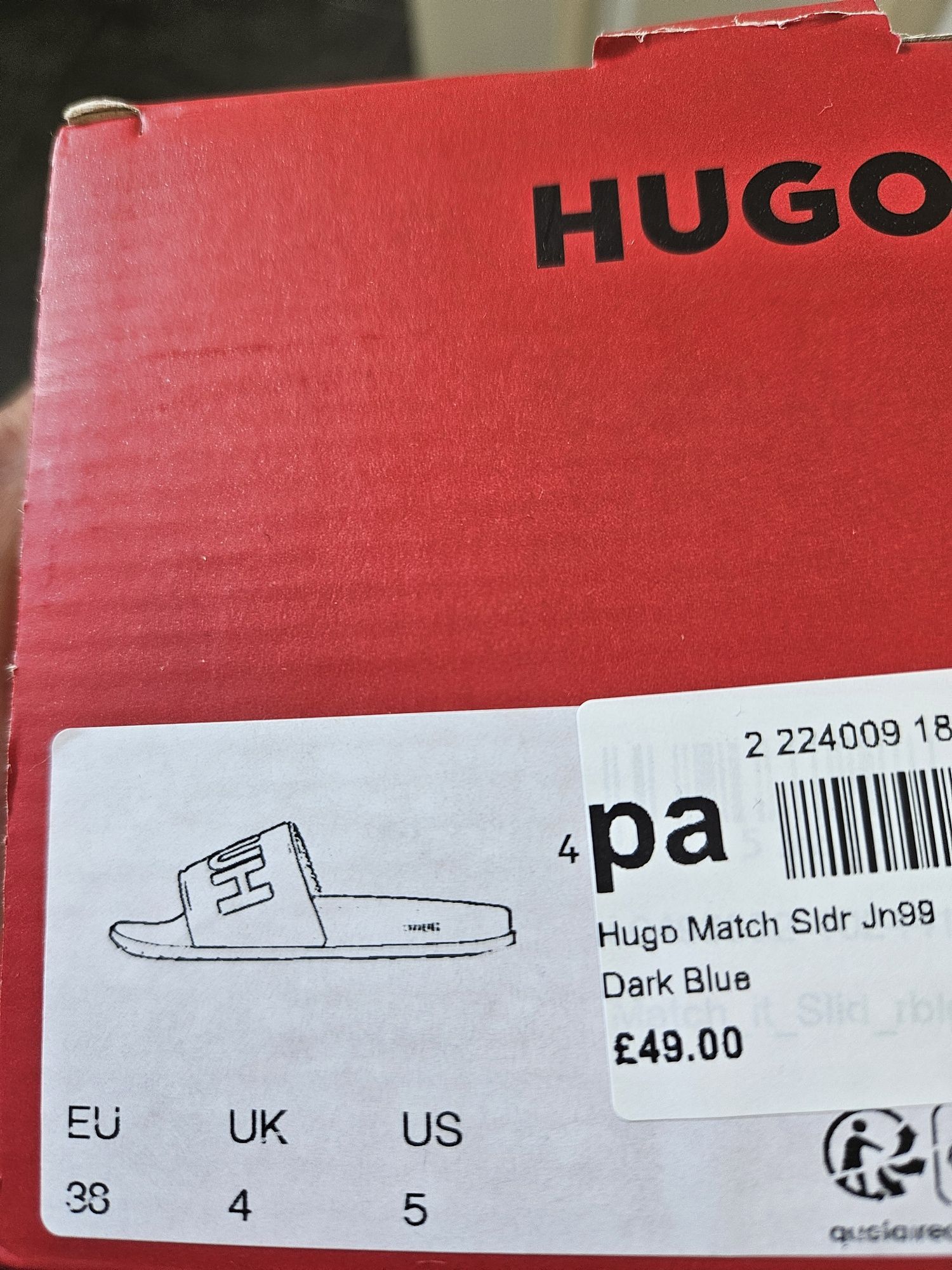 Дамски Чехли Hugo Boss