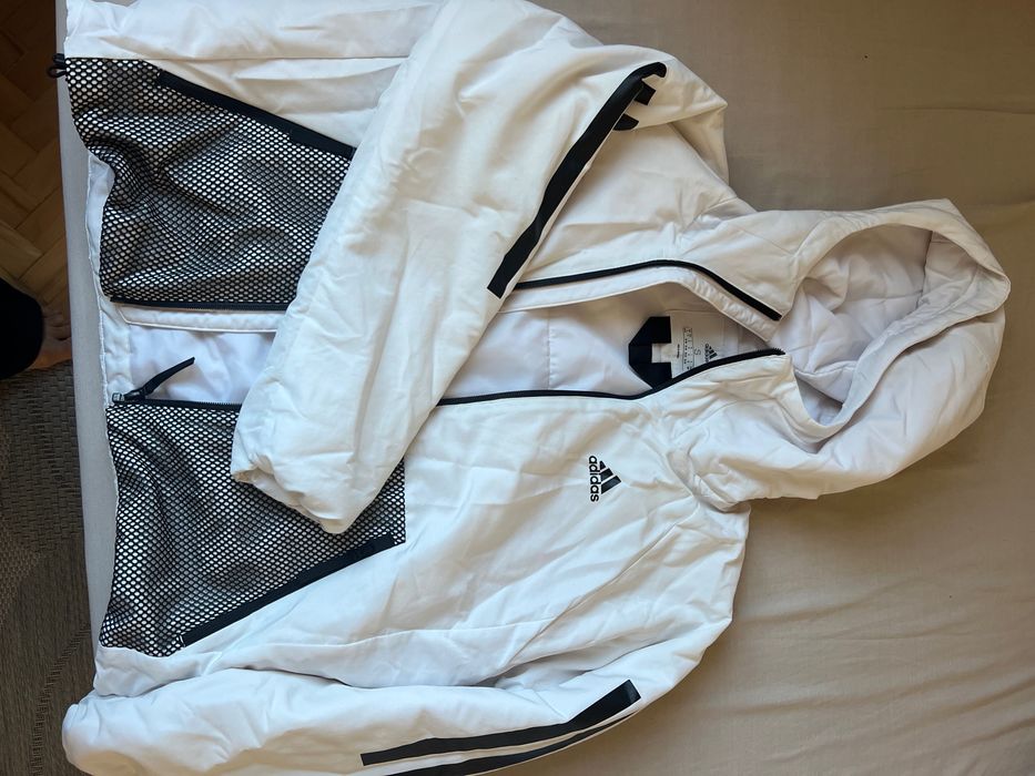 Дамско яке Adidas бяло