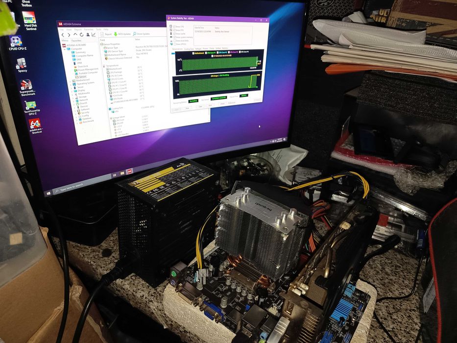 Kit gaming Core i7 3770 + placa Asus + 8gb Hyperx + cooler