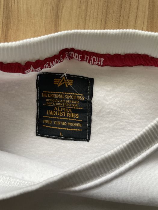 ALPHA INDUSTRIES / мъжка блуза/фланела L