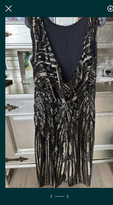 Rochie de seara eleganta cu paiete
