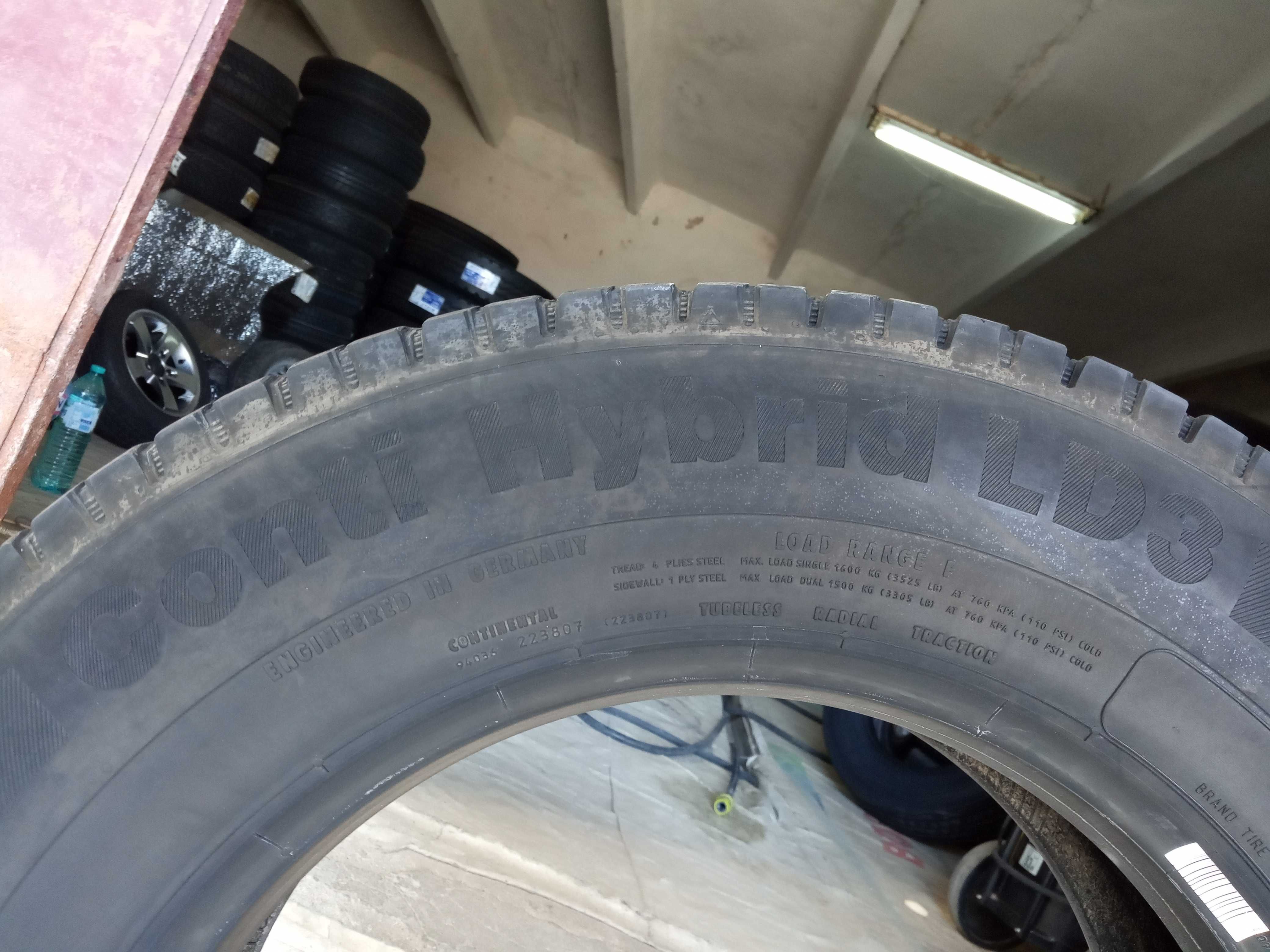 1 тежкотоварна гума 205/75R17.5 Continental Hybrid LD3 124/122M M+S