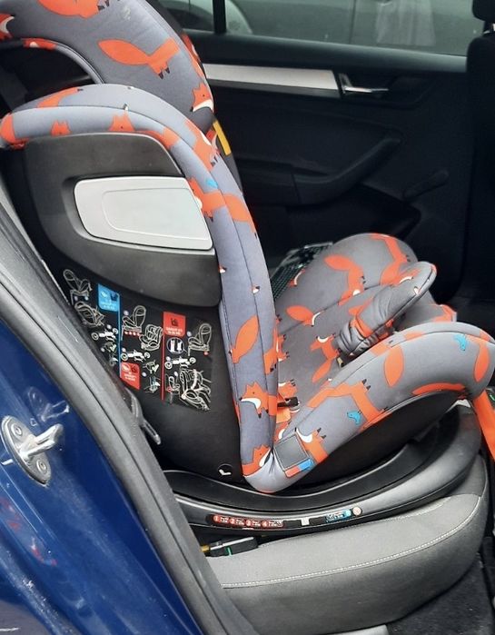 Столче за кола Cosatto - All in All +, 0-36, с IsoFix, Charcoal Mister