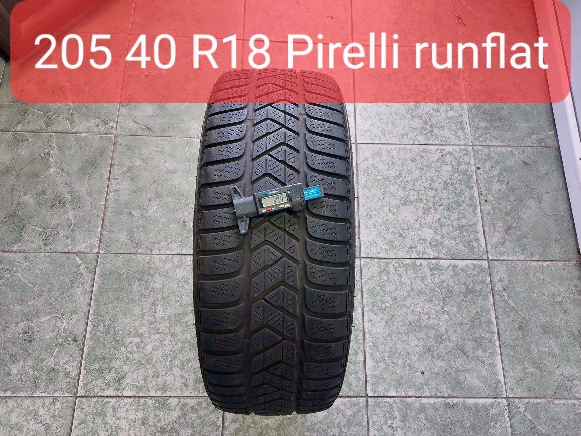 O anvelopa 205/40 R18 Pirelli runflat