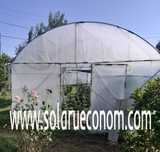 Solarii (sere) de gradina cu pereți drepti