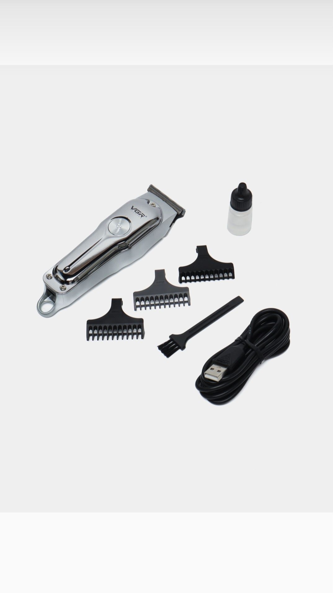 Simsiz professional trimmer VGR V-071 soch oladigan mashinka.