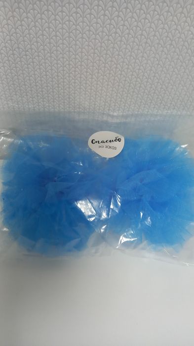 Синий бантик новый