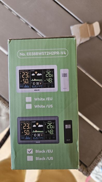 Statie meteo cu termometru exterior