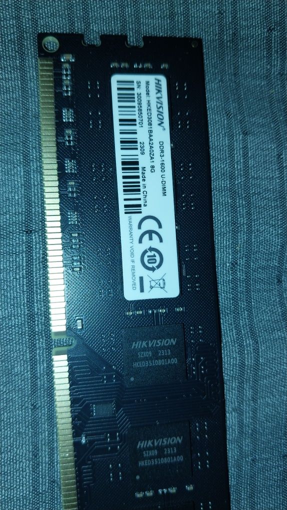 Оперативная память DDR3 4GB 1600