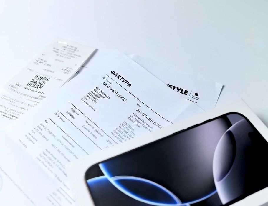 iPhone 16 Pro 1TB Black Titanium – като нов, гаранция до 2026 г