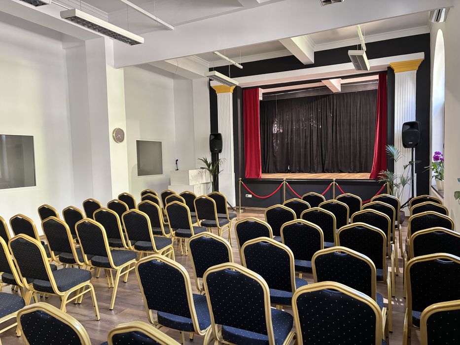 Sala spectacole, serbare, cursuri, conferinte, evenimente, networking