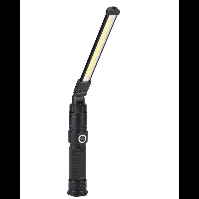 Lampa portabila cu led COB,acumulator magnetica și pliabila-lampa auto