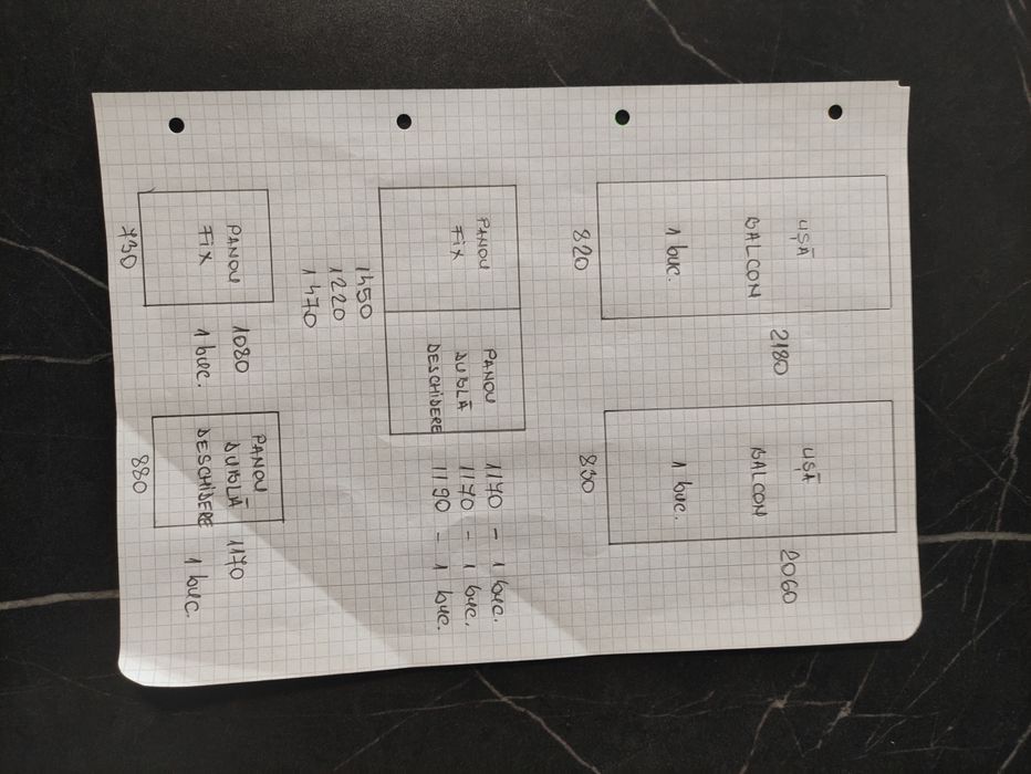 Uși și geam termopan