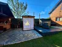 Cabana cu ciubar jacuzzi de inchiriat