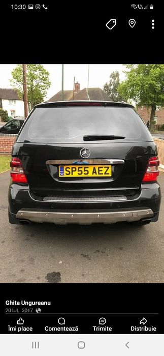 Bara fata spate Mercedes ml w164