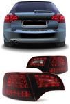 Стопове ауди А4 B7 Комби LED диодни нови audi пълен комплект Тунинг