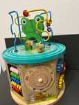 Cub educativ din lemn Montessori