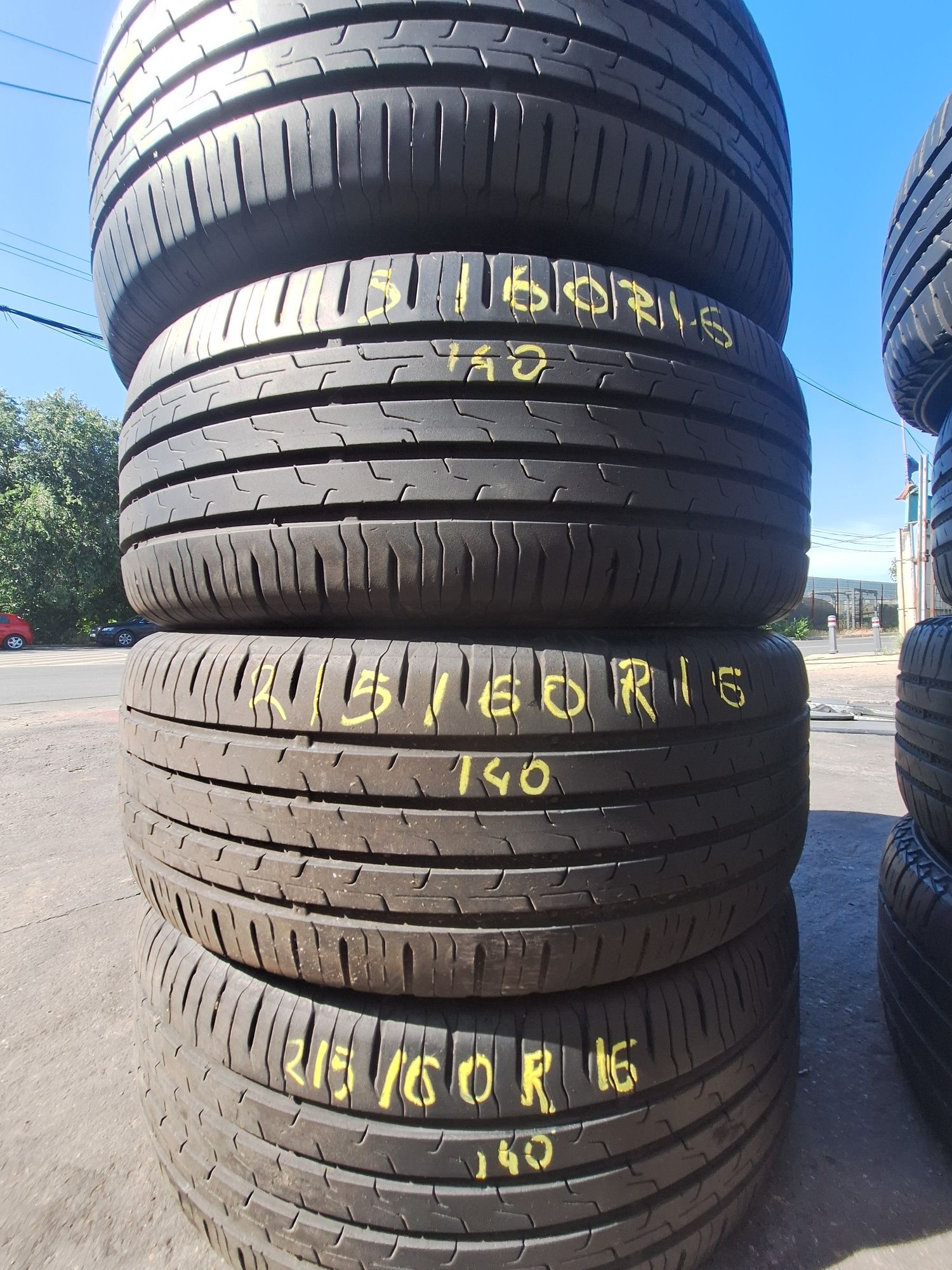 4 anvelope vara 215/60r16 Continental 2020 Montaj Gratuit