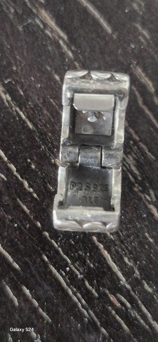 Bratara Pandora argint  cu 3 charmuri