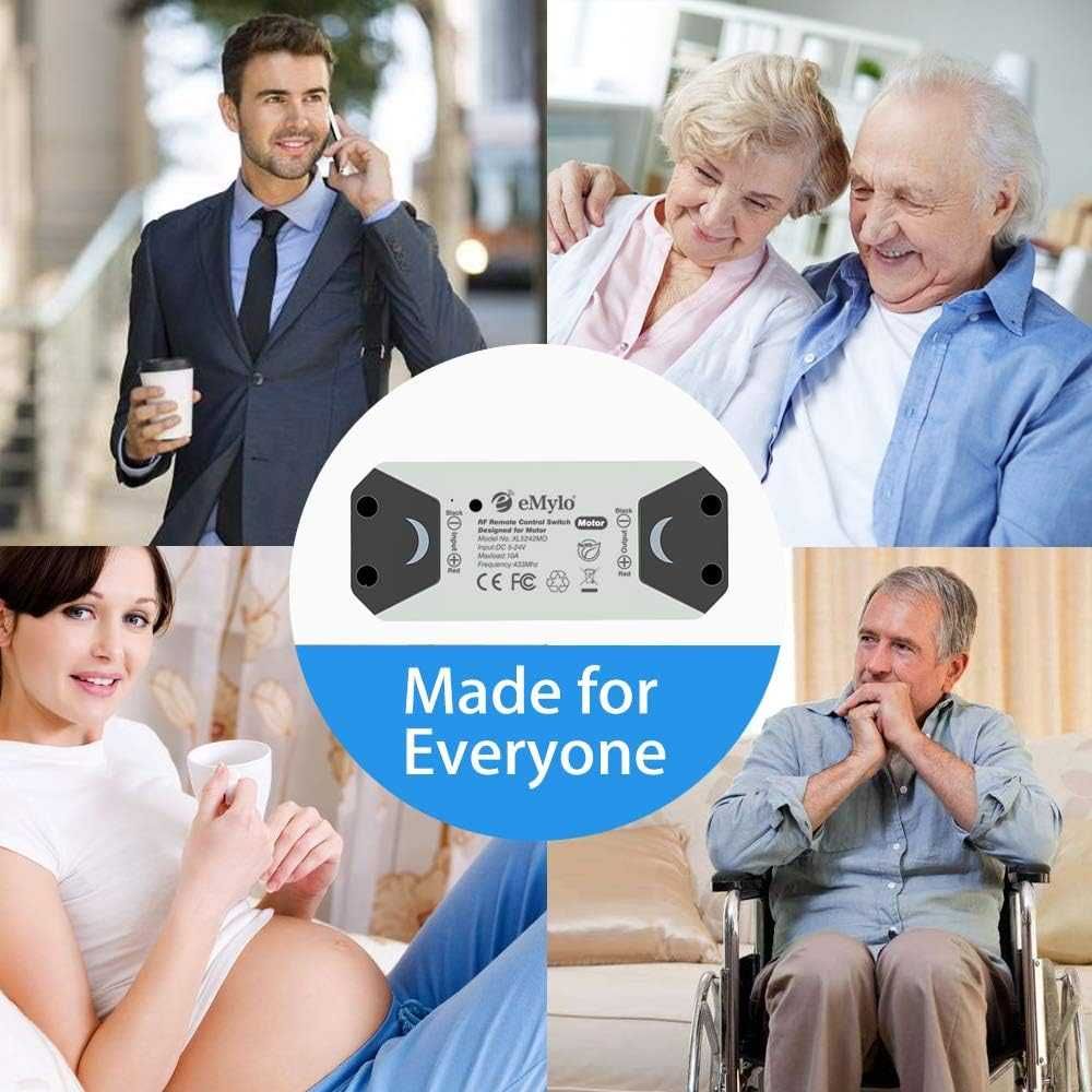 Emylo XL5242MO Интелигентно радиочестотно реле за двигател
