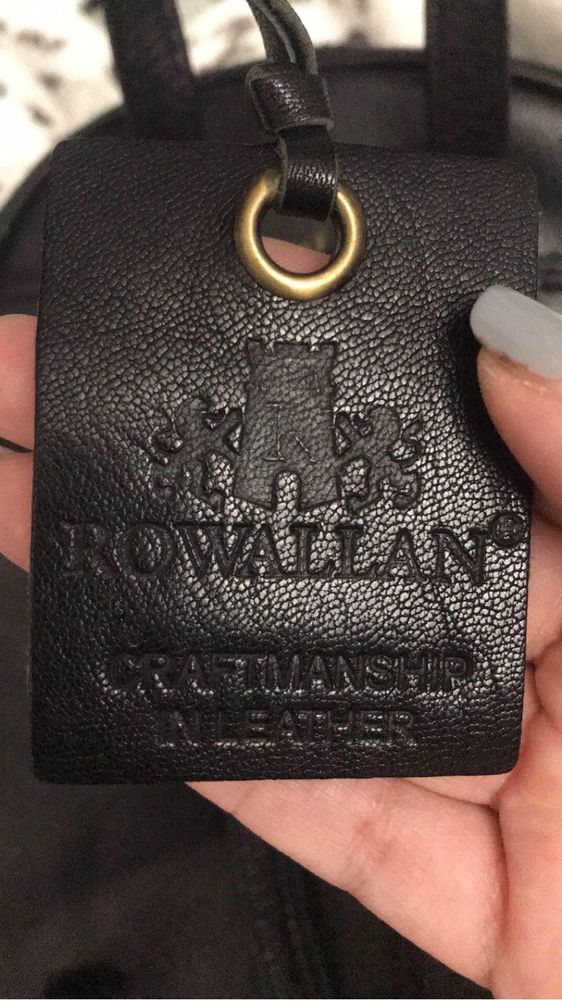 Раница Rowallan естесвена кожа