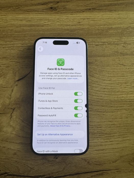 Iphone 15 Pro Blue Titanium