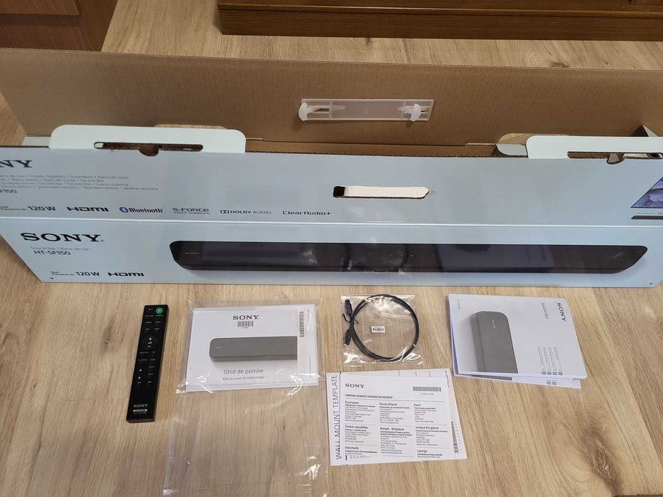 Soundbar SONY HT-SF150, 2.0, 120W, Bluetooth, Dolby, negru
