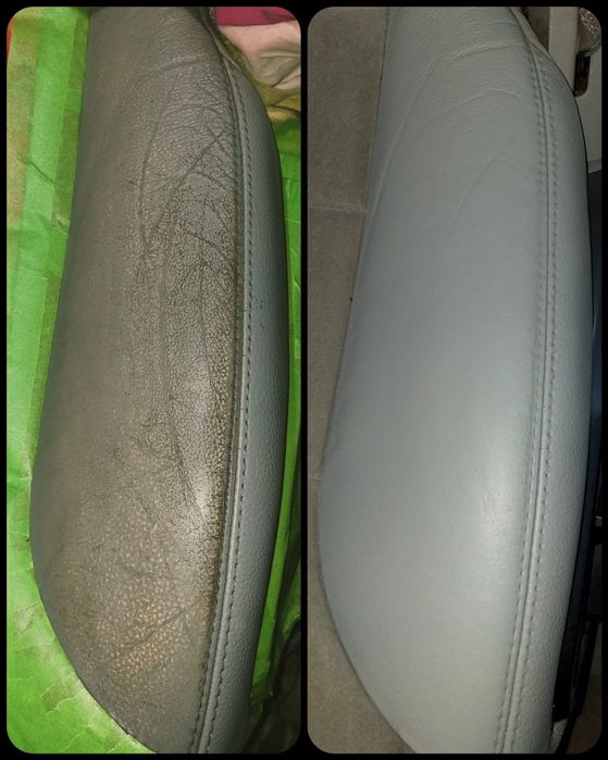 Vopsire Aripioara Scaun Piele Vopsit Pielea Vopsim Vopsesc Scaun Auto