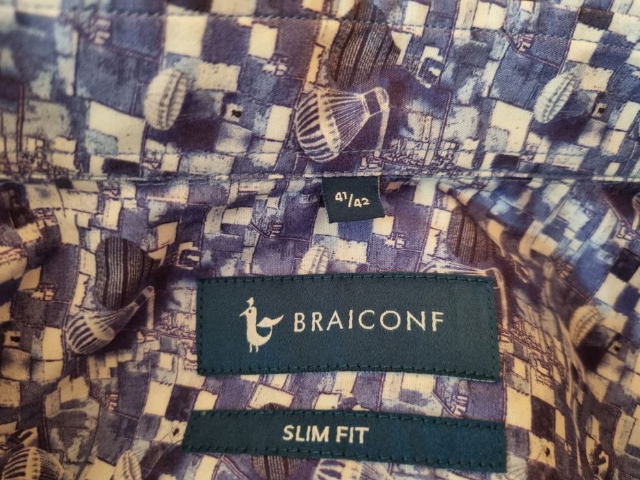 Camasa albastra pentru barbati Braiconf