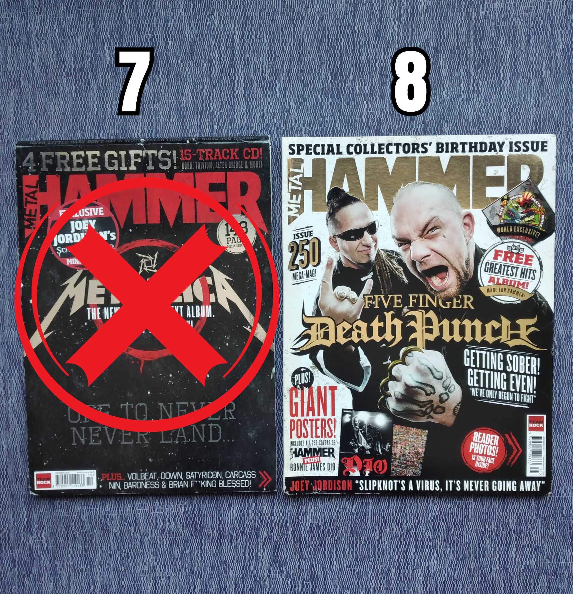 Метал Рок Списания на Английски Език Metal Hammer Magazines Metallica