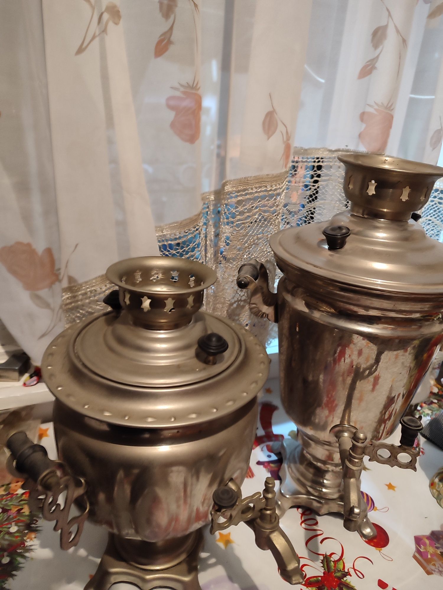 Часы выжигатель самовар