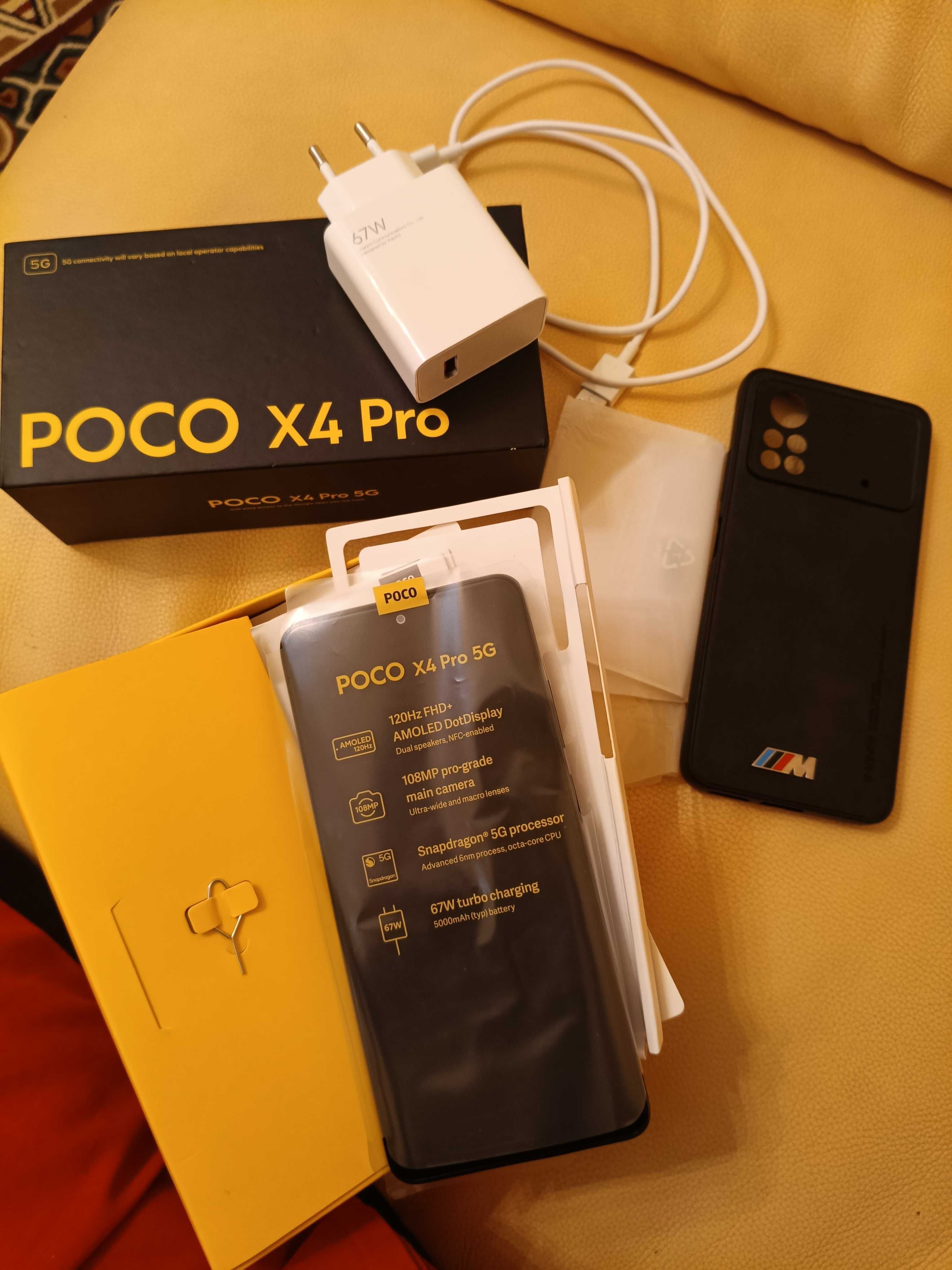 Poco X4 Pro 5G 8/128 в идеале с коробкой и документами в полном комп..