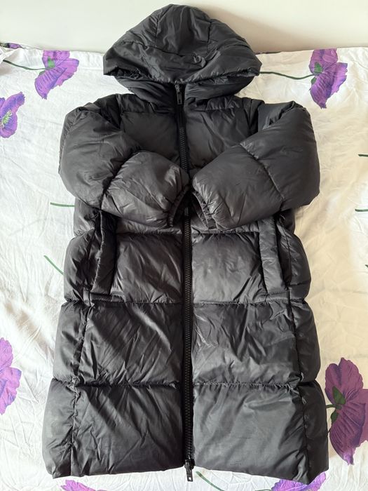 Geaca iarna lunga fete ZARA marime 7 ani