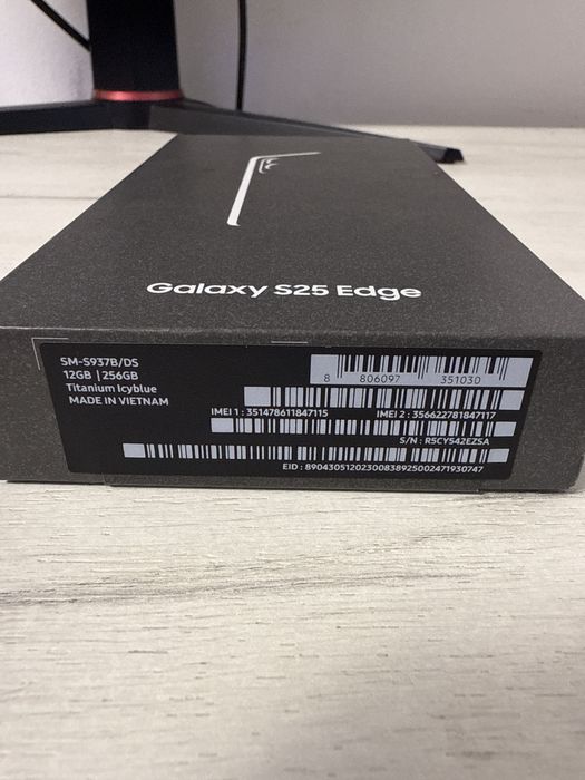 Samsung S25 Edge 256Gb 12Gb Ram Nou Sigilat