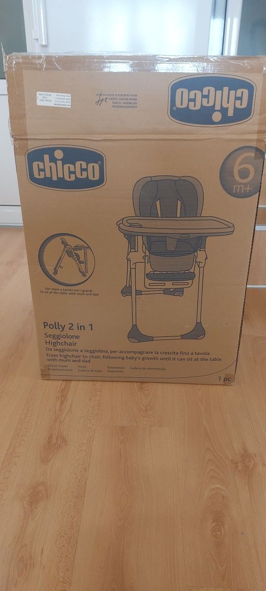 Детско столче за хранене Chicco POLLY 2 в 1